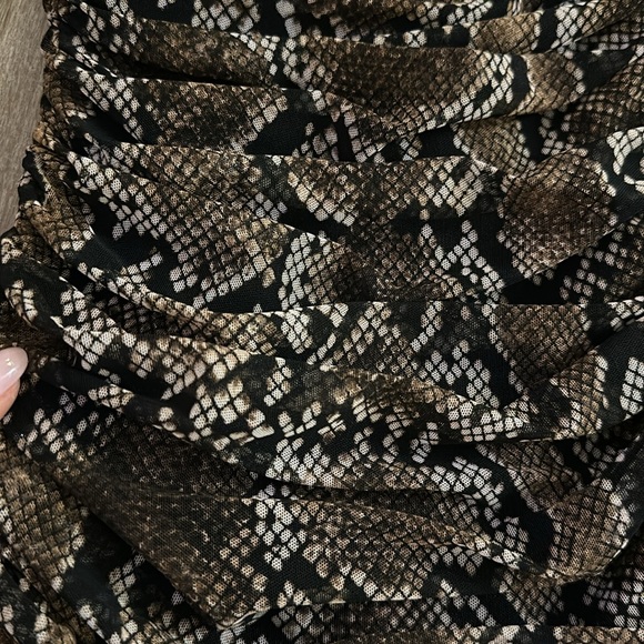 Aritzia Babaton Snakeskin Dress - Picture 4 of 5